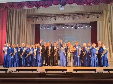 Отчётный концерт народного коллектива академического хора ветеранов "Вдохновение"
